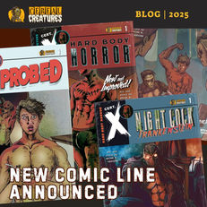 Cert. X comics line from Cereal Creatures