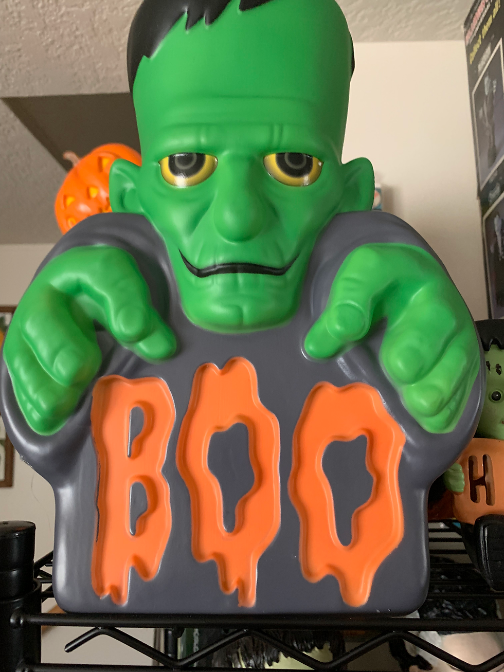 Frankenstein blow mold from Target