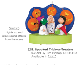 Great Pumpkin ornament