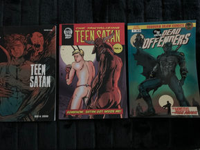 Comics in Hand: Teen Satan and Dead Offenders!