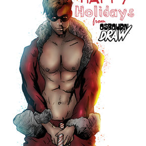 Happy Holidays from Osbourn Draw Comics!