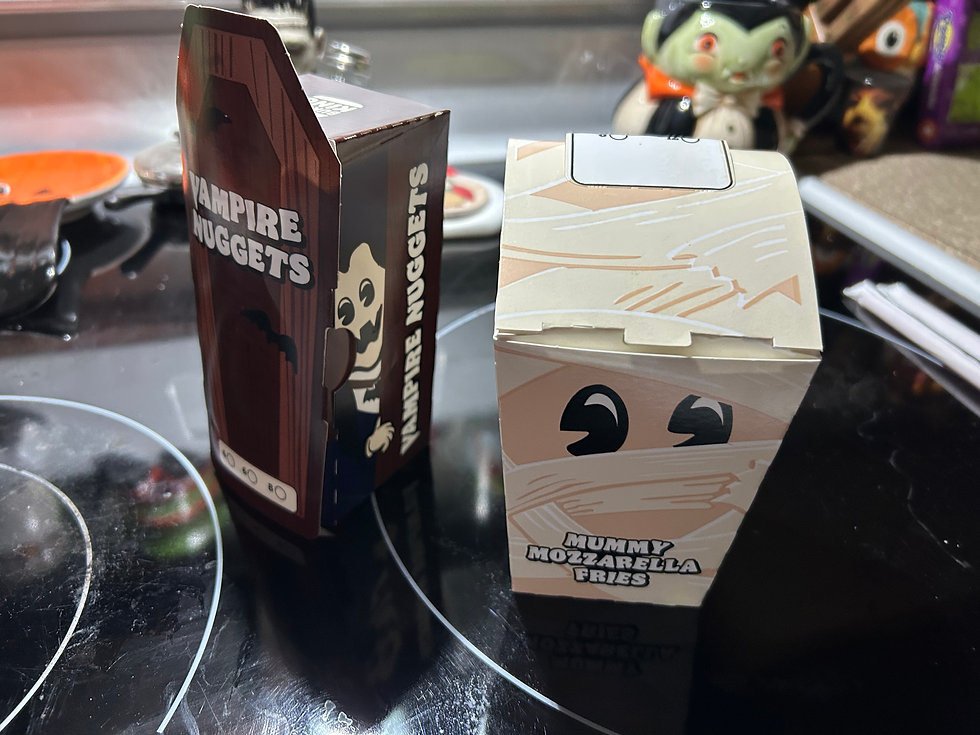 Burger King Halloween boxes