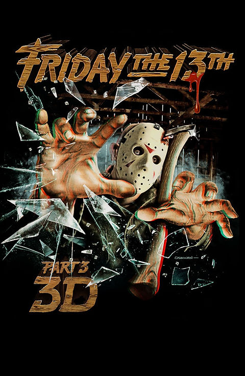 Friday the 13th 3D - Print (11 x 17) | Slasherdesign