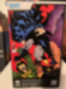 Batman Knightfall figure back art
