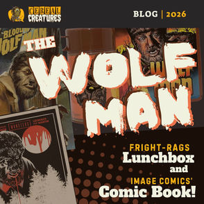 Wolf Man lunchbox and thermos