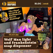 Halloween Haunt: October kicks off with a Kohl's Wolf Man light-up and Frankenstein soap dispenser from Ross