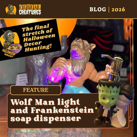 Halloween Haunt: October kicks off with a Kohl's Wolf Man light-up and Frankenstein soap dispenser from Ross