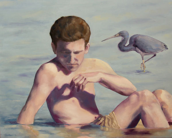 Self Portrait with a Heron.jpeg