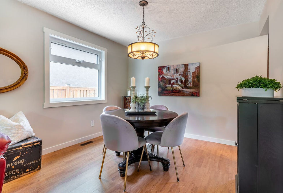 Integrated kitchen and dining design