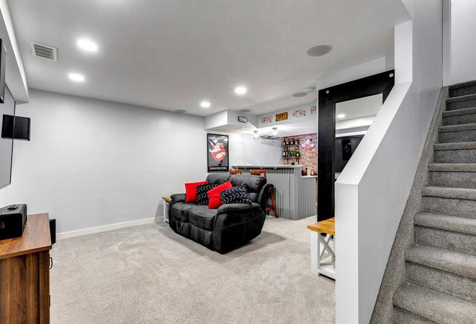Basement renovations in Calgary