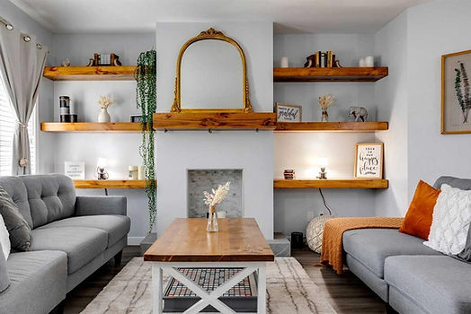Calgary Home Renovation: Luxurious Living Room Design"