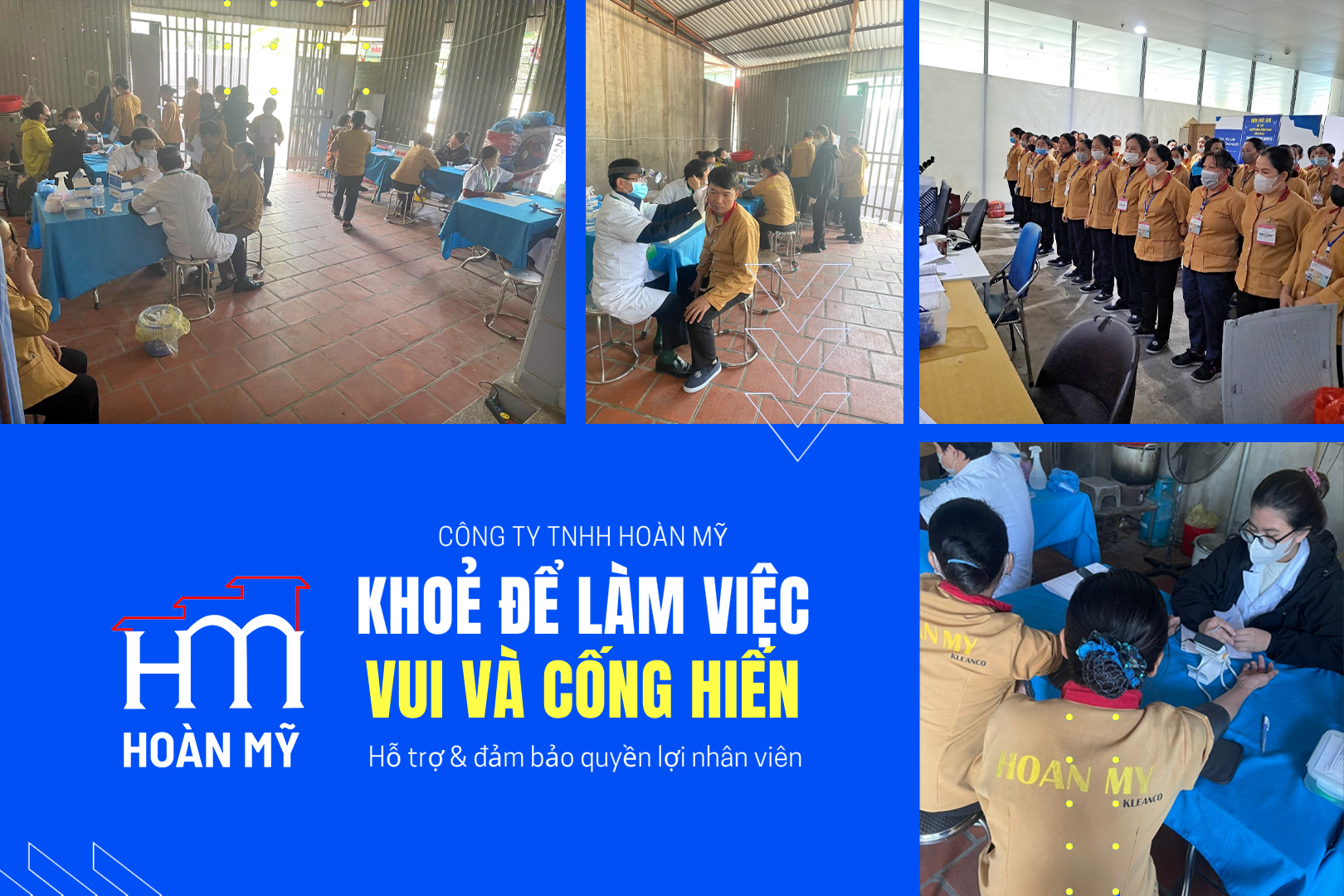 💪💚 Khoẻ để làm việc, Vui để cống hiến