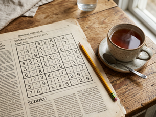 Sudoku for Brain Health: Boost Memory, Cognitive Skills and Problem Solving