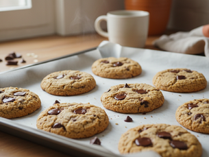 Gluten Free Refined Sugar Free Chocolate Chip Cookies Easy Healthy Recipe and Baking Tips