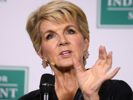 Julie Bishop takes job with Greensill, the firm pushing controversial financing practice