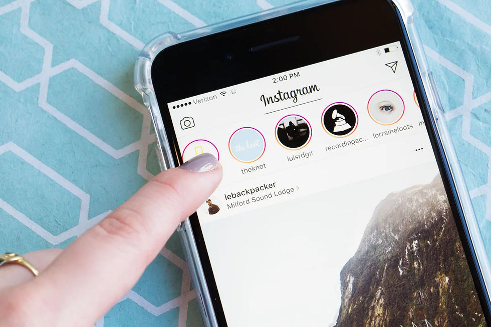 Instagram stories are ephemeral 15-second clips that show up at the top of your feed
