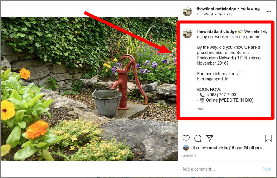 Captions help further user engagement on Instagram