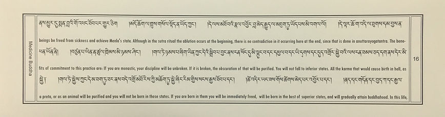 Medicine Buddha Sadhana 16