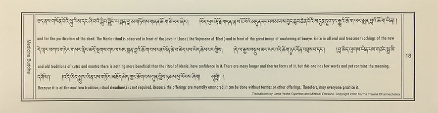 Medicine Buddha Sadhana 18
