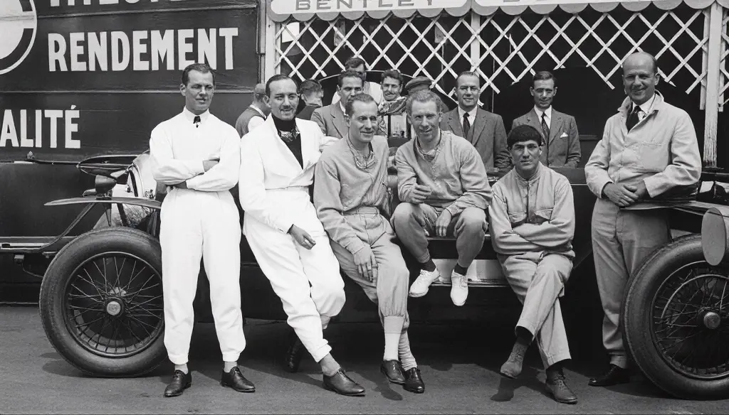 Tim Birking with Bentley Blower