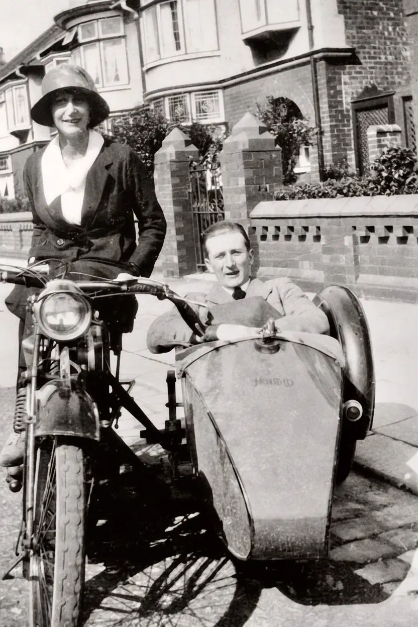 Sir and Lady Lyons, Jaguar SS1 and XJ12