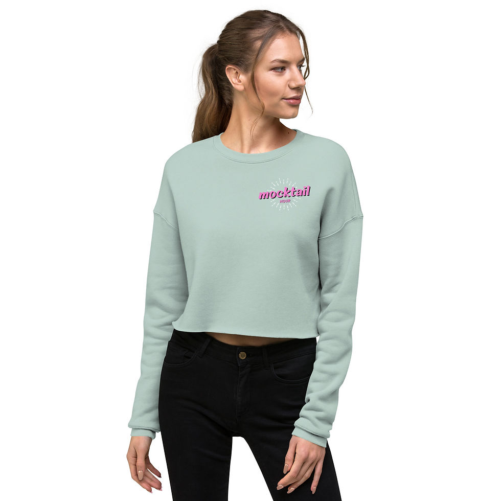 Crop Mocktailer Sweatshirt