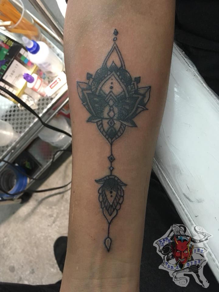 Mandala Black Work