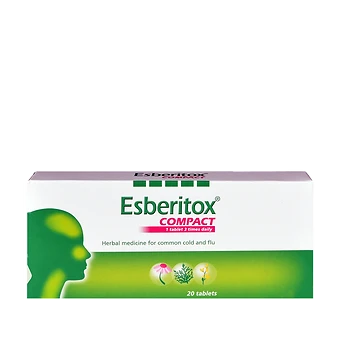 Esberitox - Compact Herbal medicine for common cold, 20 tablets