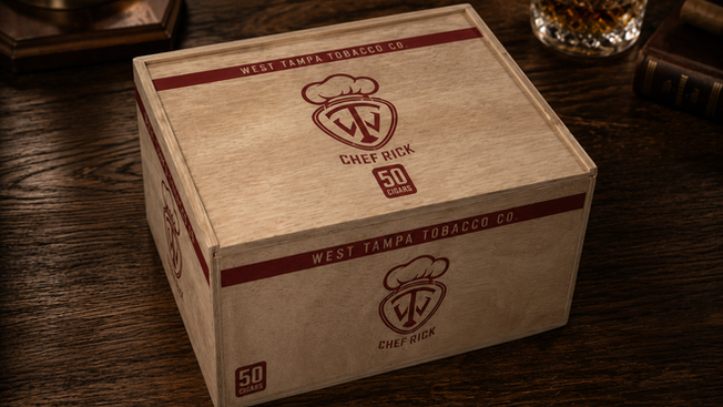 跨界美食靈感:West Tampa Tobacco 推出美食系列第三作「Chef Rick」 古巴風味與尼加拉瓜工藝完美融合