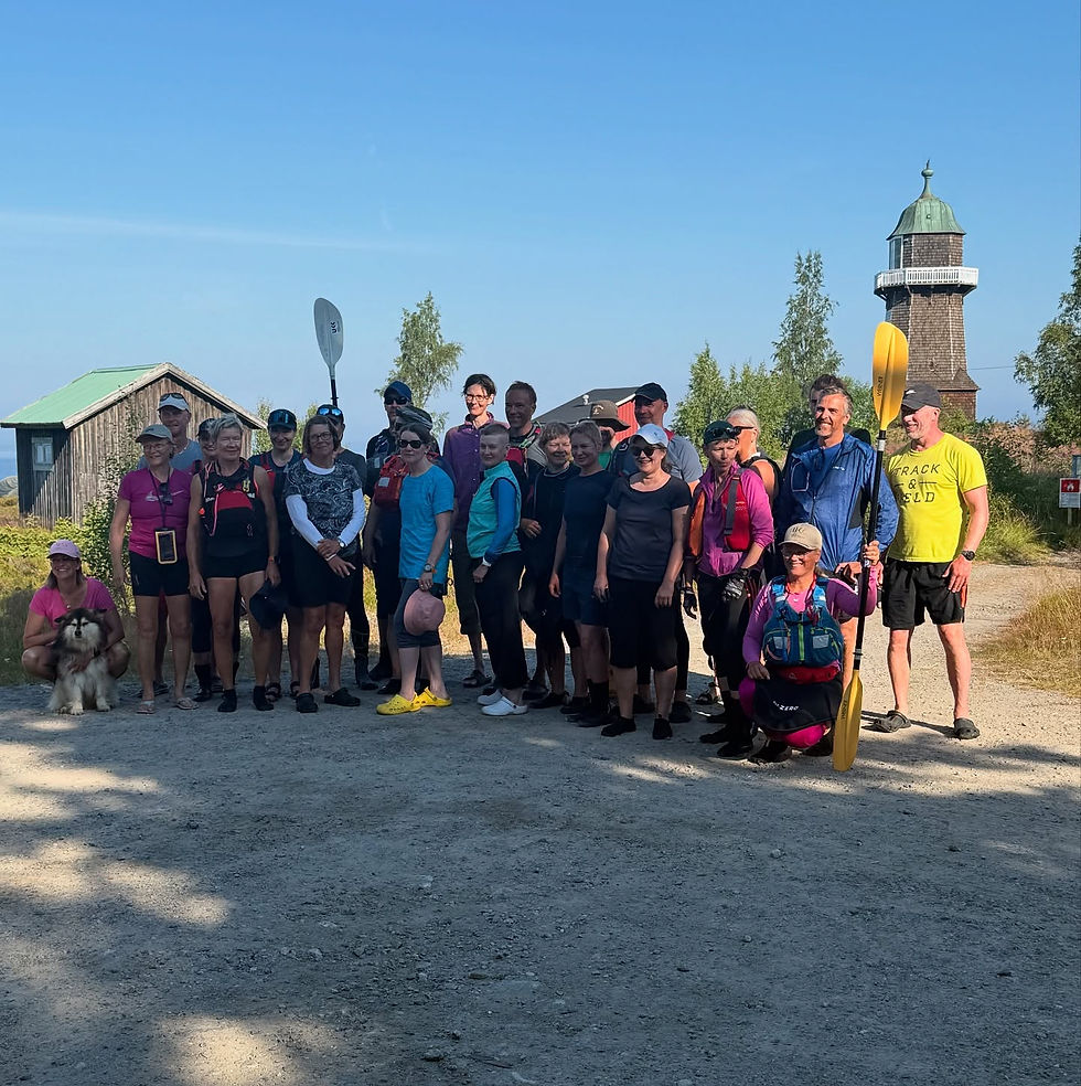 Deltagare på Kvarken Kayak Camp 2025