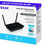Thumbnail: Netgear D1500 N300 WiFi Modem Router  (Black)