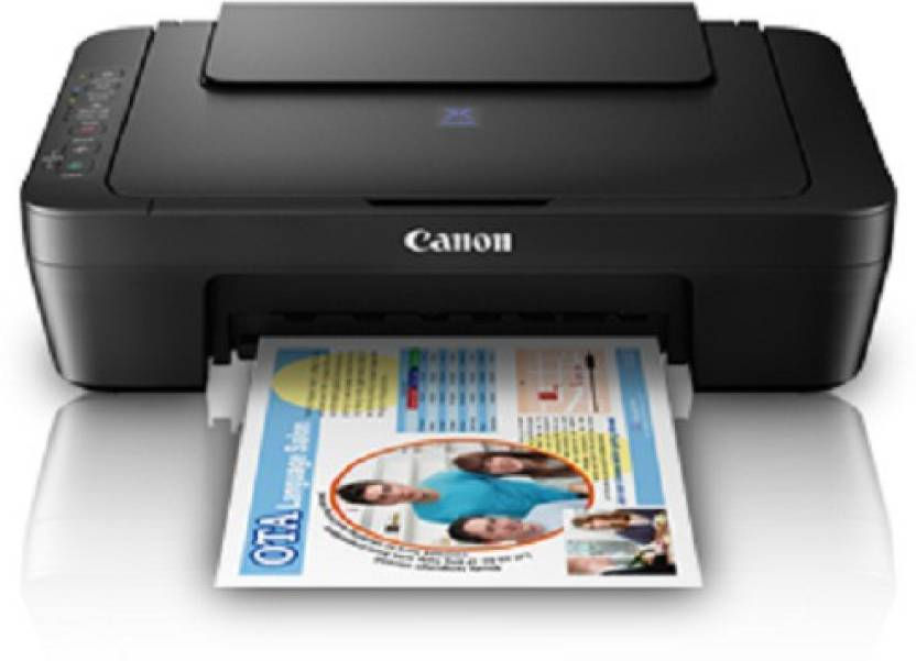 Thumbnail: Canon Pixma E470 Multi-function Wireless Printer(Black, Ink Cartridge)