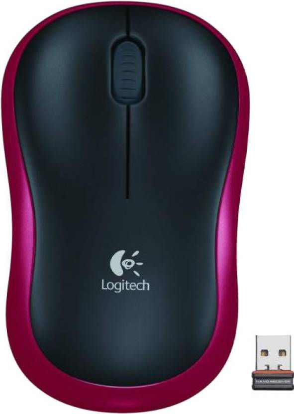 Thumbnail: Logitech M185 Wireless  (USB, Red)