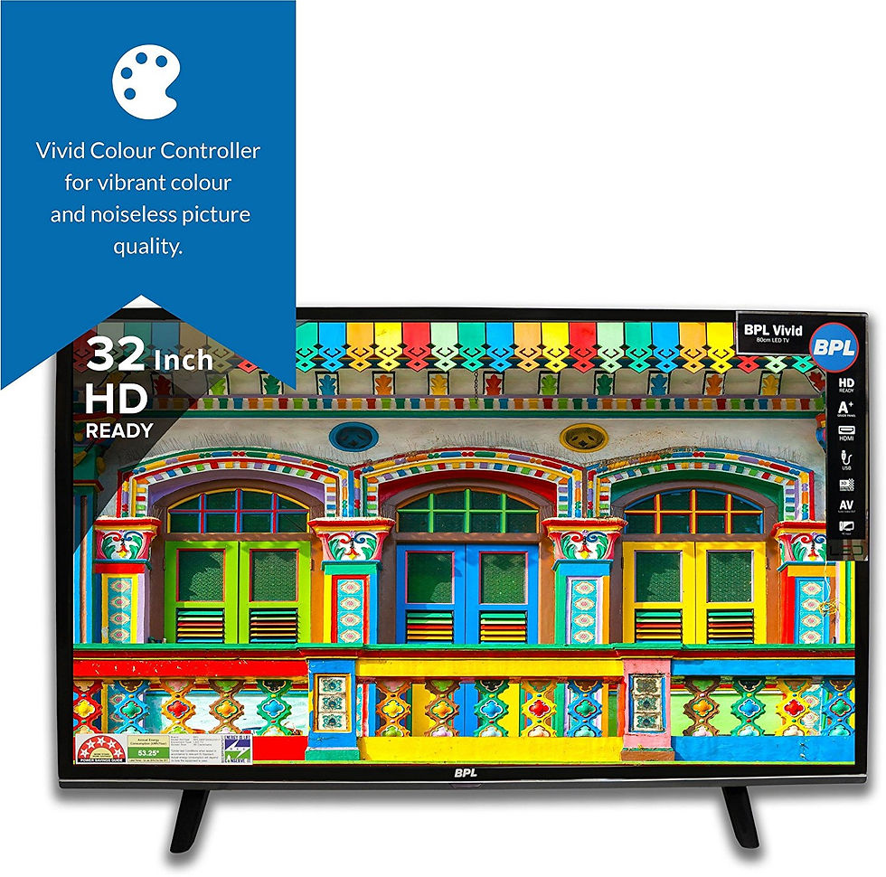 Thumbnail: BPL 80cm (32 inches) Vivid BPL080D51H-BPL080F2000J HD Ready LED TV (Black)