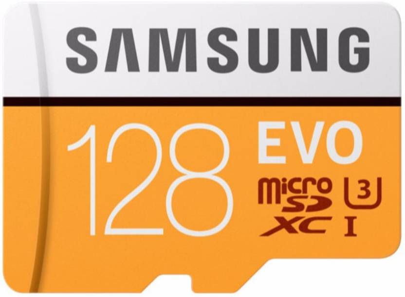 Thumbnail: Samsung EVO 128 GB SDXC Class 10 100 Mbps Memory Card  (With Adapter)