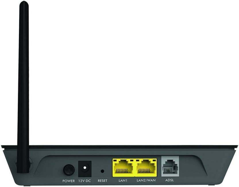 Thumbnail: Netgear D500 N150 Wi-Fi Modem Router  (Black)