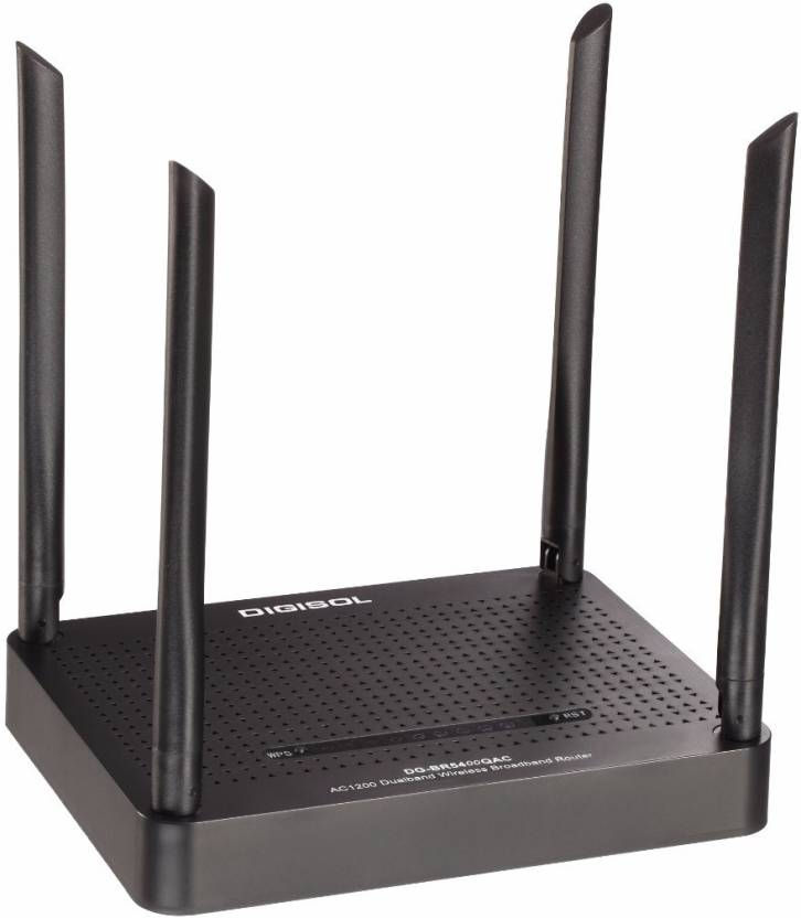 Thumbnail: Digisol DG-BR5400QAC Router  (Black)
