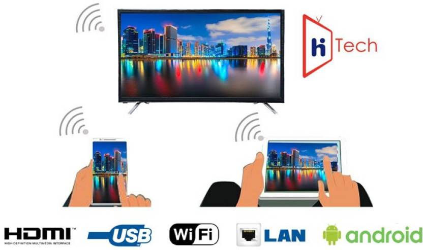 Thumbnail: Hi Tech 80cm (32 inch) HD Ready LED Smart TV  (LEF32S)