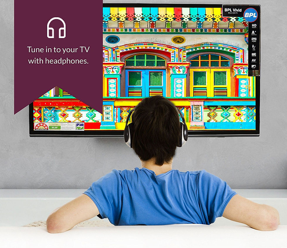 Thumbnail: BPL 80cm (32 inches) Vivid BPL080D51H-BPL080F2000J HD Ready LED TV (Black)