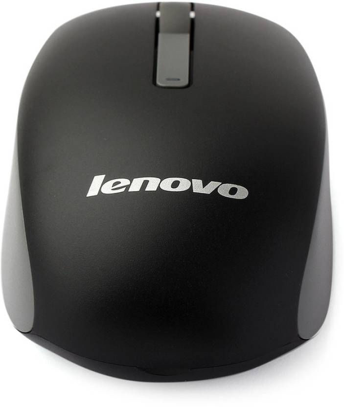 Thumbnail: Lenovo N100 Wireless Optical Mouse(USB, Black)