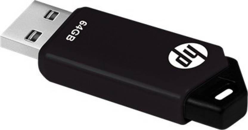 Thumbnail: HP v150w 64GB 64 GB Pen Drive (Black)