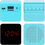 Thumbnail: Zebronics ZEB-CLOSIC2 Bluetooth Home Audio Speaker  (Blue, 2.0 Channel)