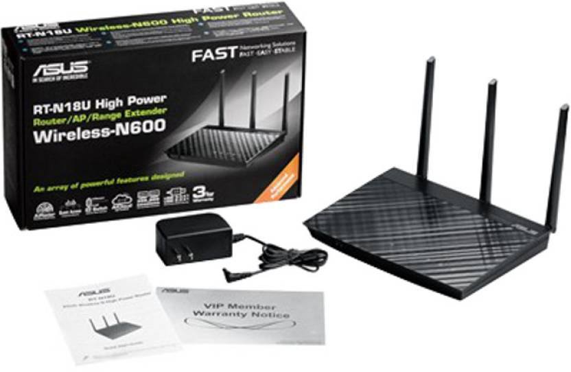 Thumbnail: Asus RT-N18U 2.4GHz 600Mbps High Power Router