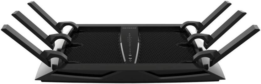 Thumbnail: Netgear AC3200 Nighthawk X6 Tri-band Wi-Fi Router (R8000) Router  (Black)