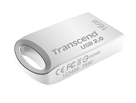 Thumbnail: Transcend 16GB JetFlash 710 USB 3.1/3.0 Flash Drive (TS16GJF710S)-Silver
