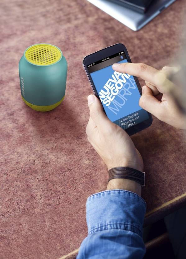 Thumbnail: Philips BT50A00 Portable Bluetooth Speaker(Green Yellow, Mono Channel)