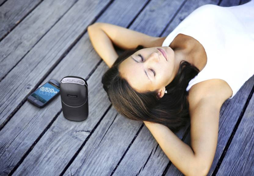 Thumbnail: Philips IN-BT11294 Portable Bluetooth Speaker(Black,Stereo Channel)