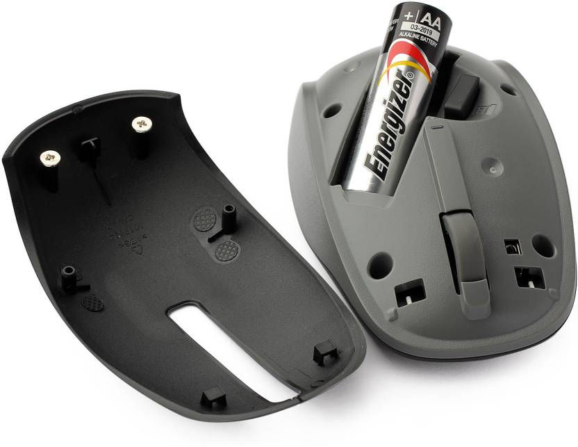 Thumbnail: Lenovo N100 Wireless Optical Mouse(USB, Black)