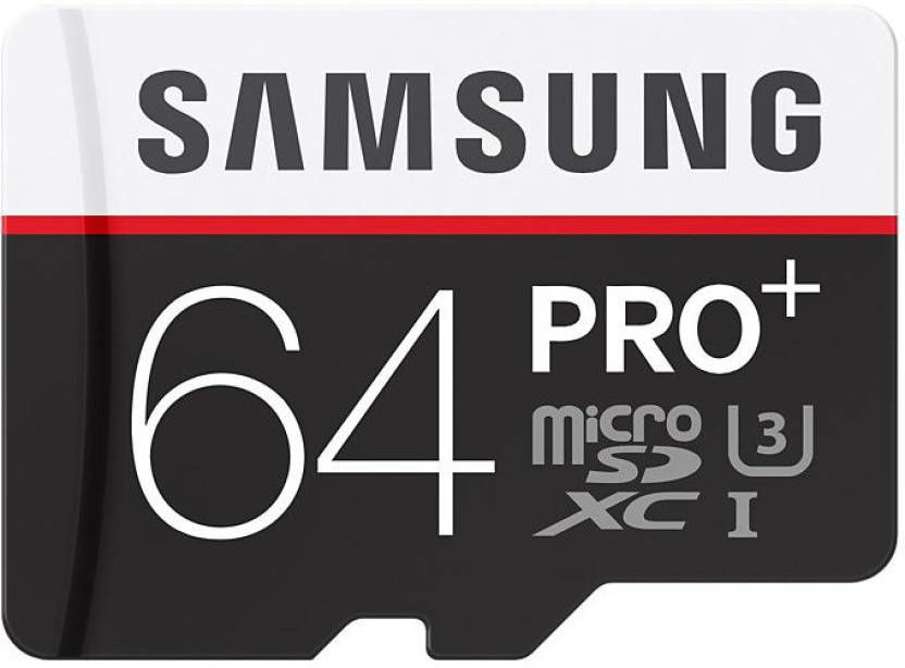 Thumbnail: Samsung PRO Plus 64 GB MicroSDXC Class 10 95 MBs Memory Card