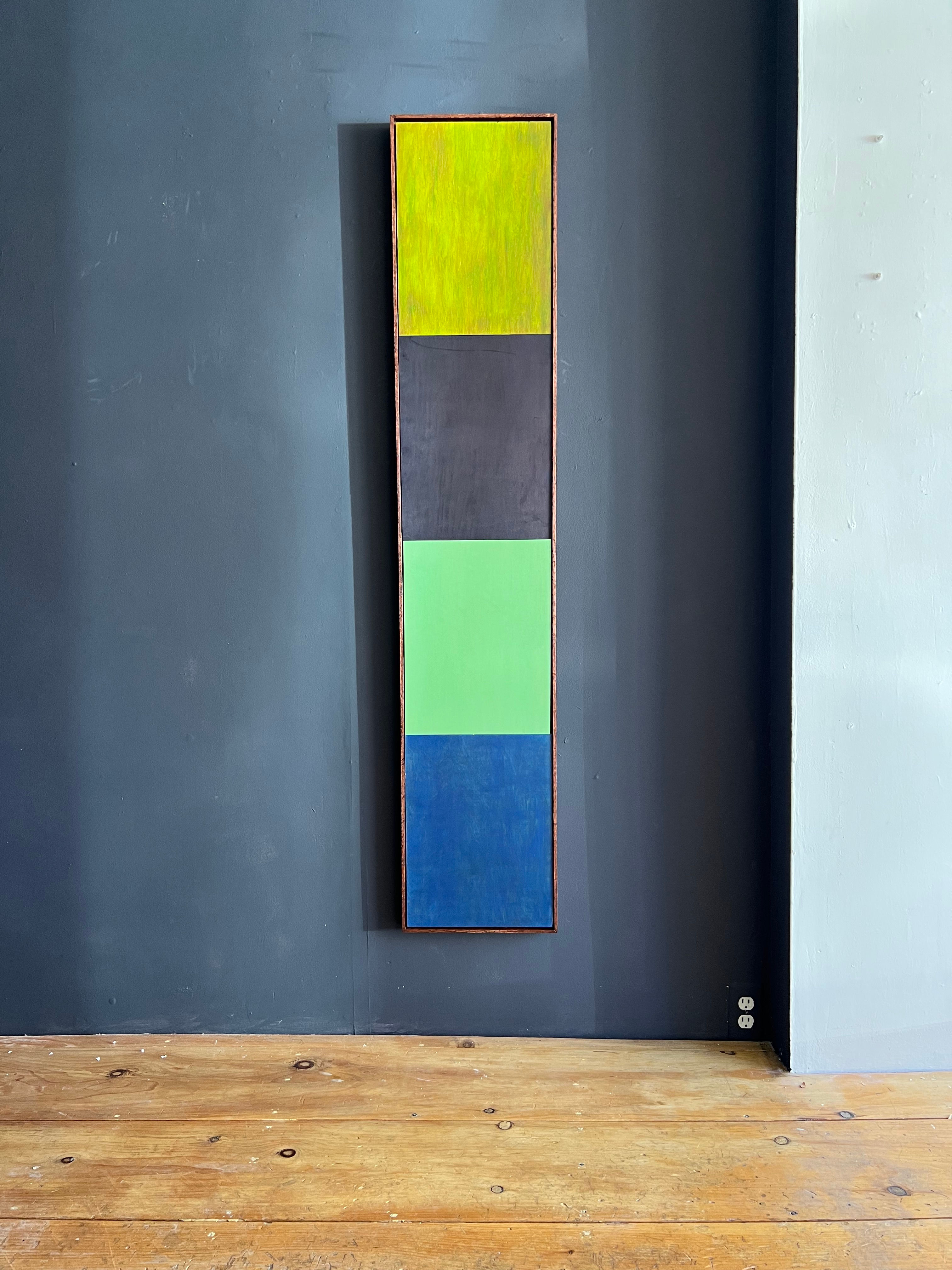 Give and Take #4 SOLD (Blue Green)